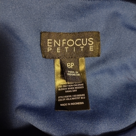 BLUE & Polka Dot Dress - Picture 4 of 5